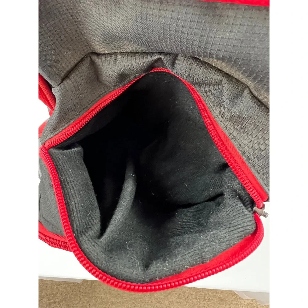 DeMarini Voodoo Rebirth Baseball Softball Backpack Red Black Cats #5 Good